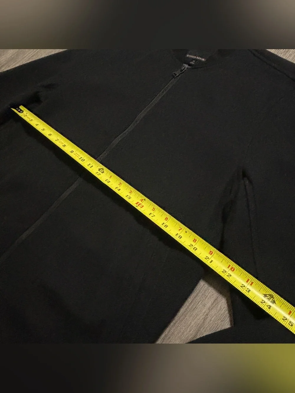 Banana Republic Men’s Size M Black Zip-Front Bomber Jacket